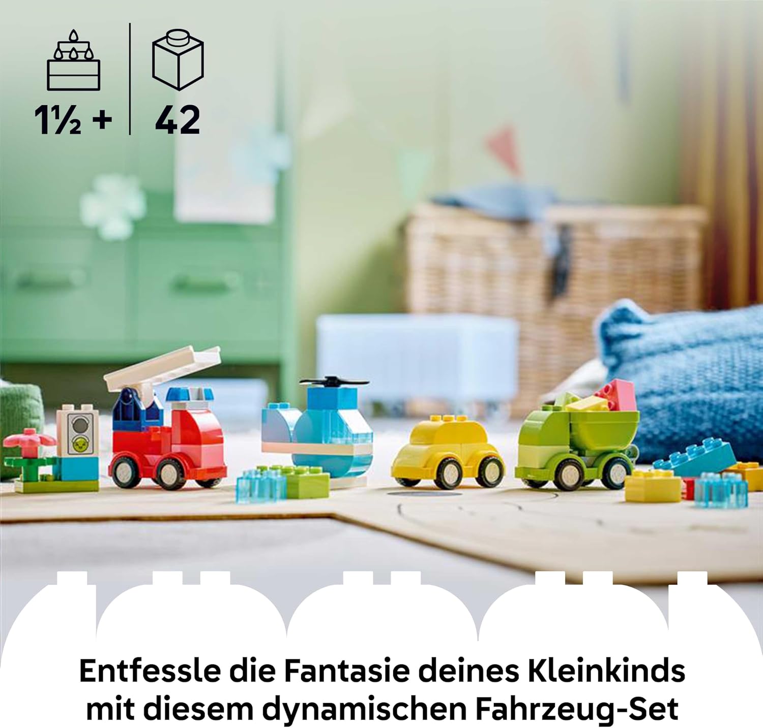 Thumbnail 1 de LEGO DUPLO Kreative Fahrzeuge 1 Jahr