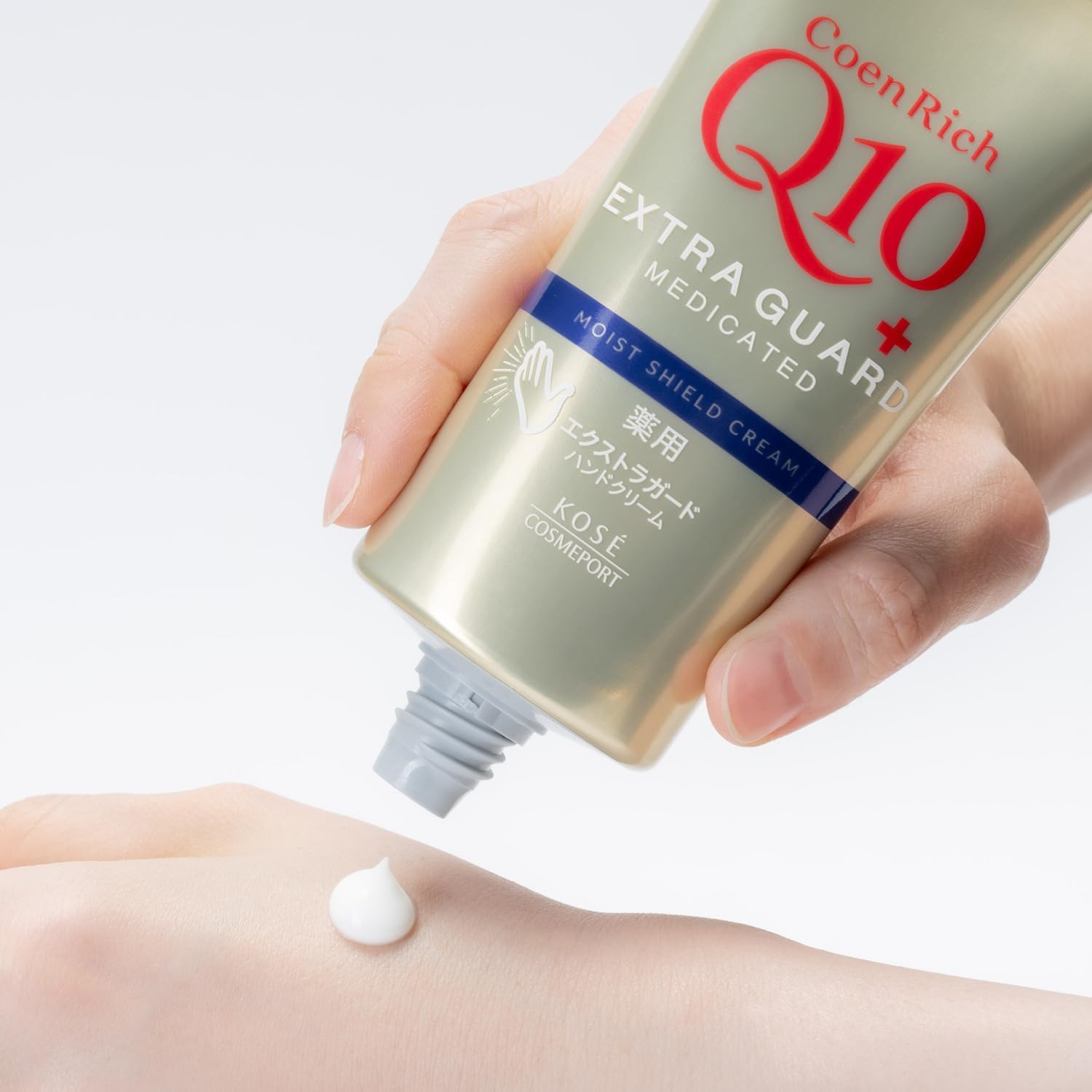 Detalle de コエンリッチ 薬用エクストラガード ハンドクリーム 撥水ガード・ヒビあかぎれ予防 80g×2個