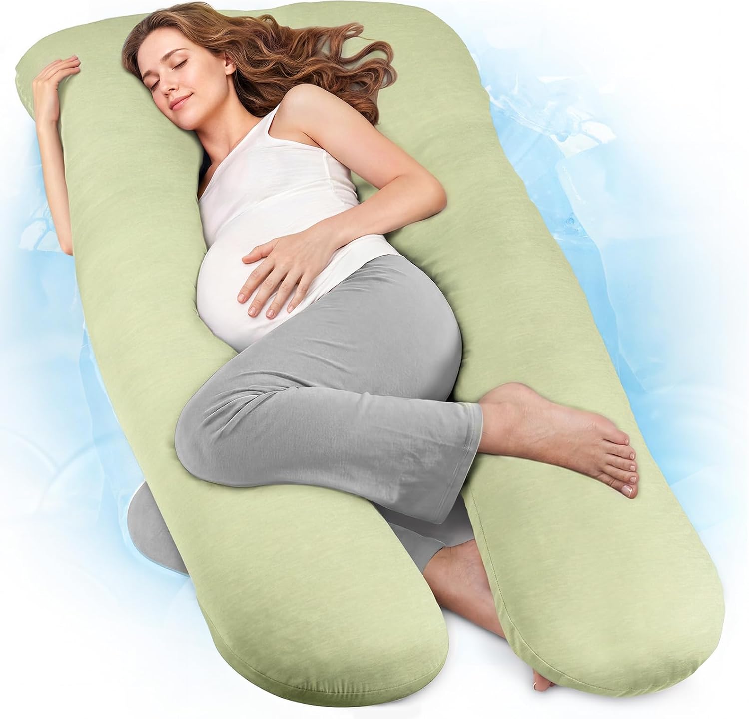 Detalle de Nuliie Pregnancy Pillow, U-Shaped