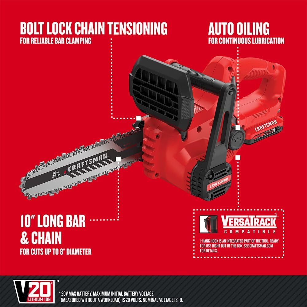 Detalle de CRAFTSMAN Chain Saw CMCCS610D1