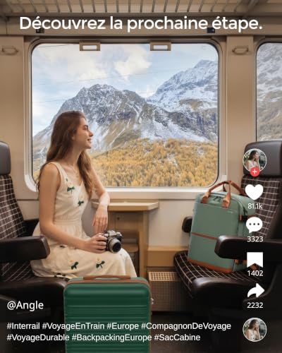 Thumbnail 6 de COOLIFE Ryanair + EasyJet Cabine Pack: Valise Cabine 55x35x20 cm et 40x30x20 cm