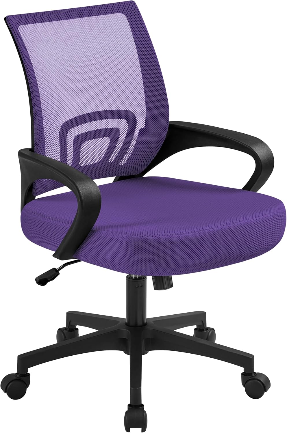 Detalle de Yaheetech Mesh Office Chair, Purple