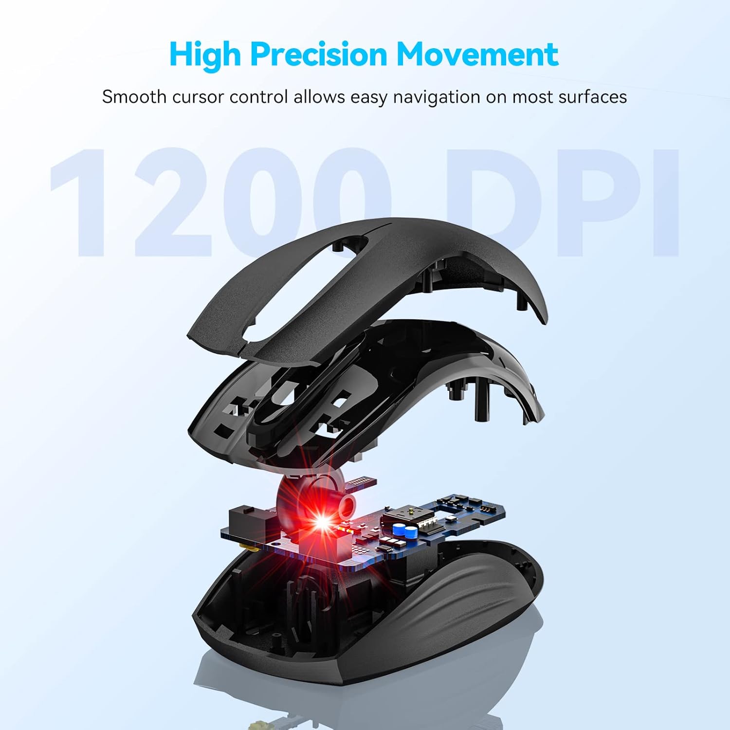 Thumbnail 4 de TECKNET Wireless Keyboard and Mouse Set UK layout 🎧