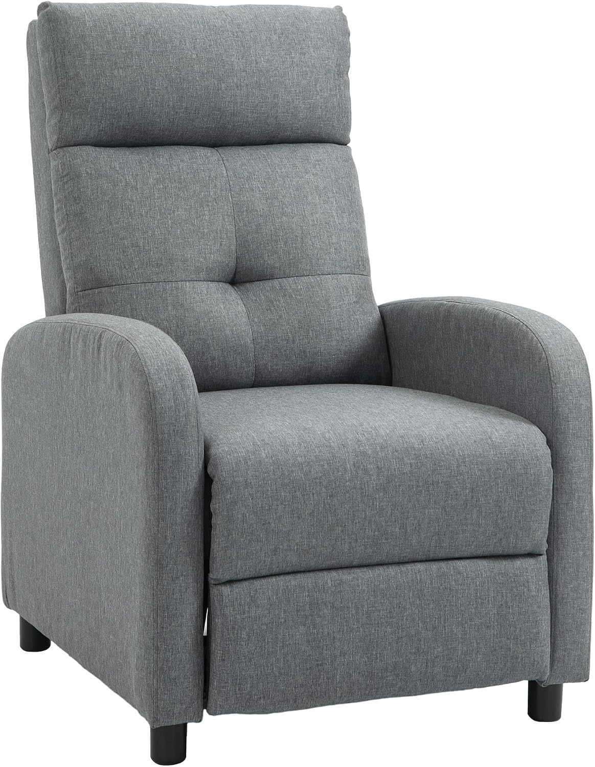 Detalle de HOMCOM Sillón Relax Reclinable 155° Gris