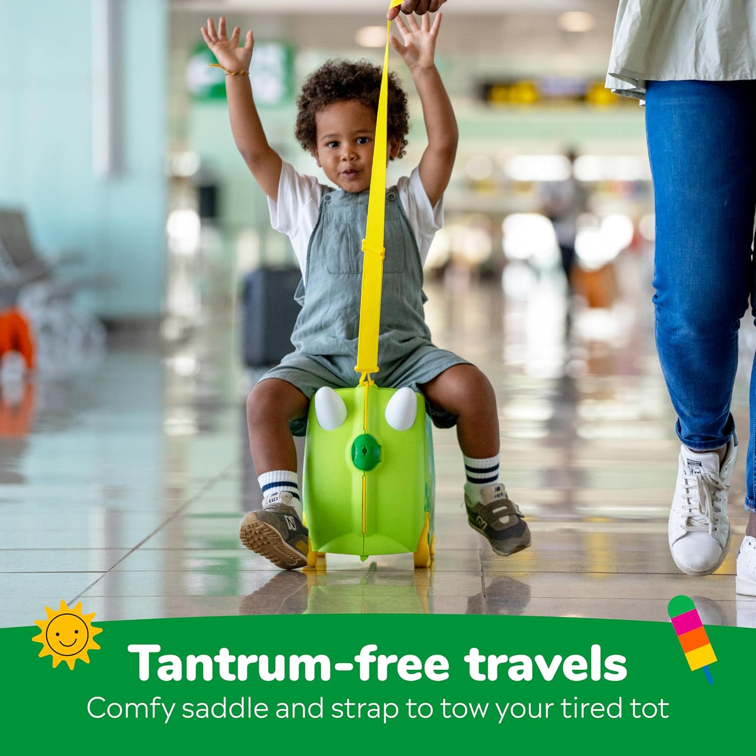 Thumbnail 5 de Trunki Dudley the Dinosaur Ride-On Suitcase – A durable, travel-friendly kids’ carry-on