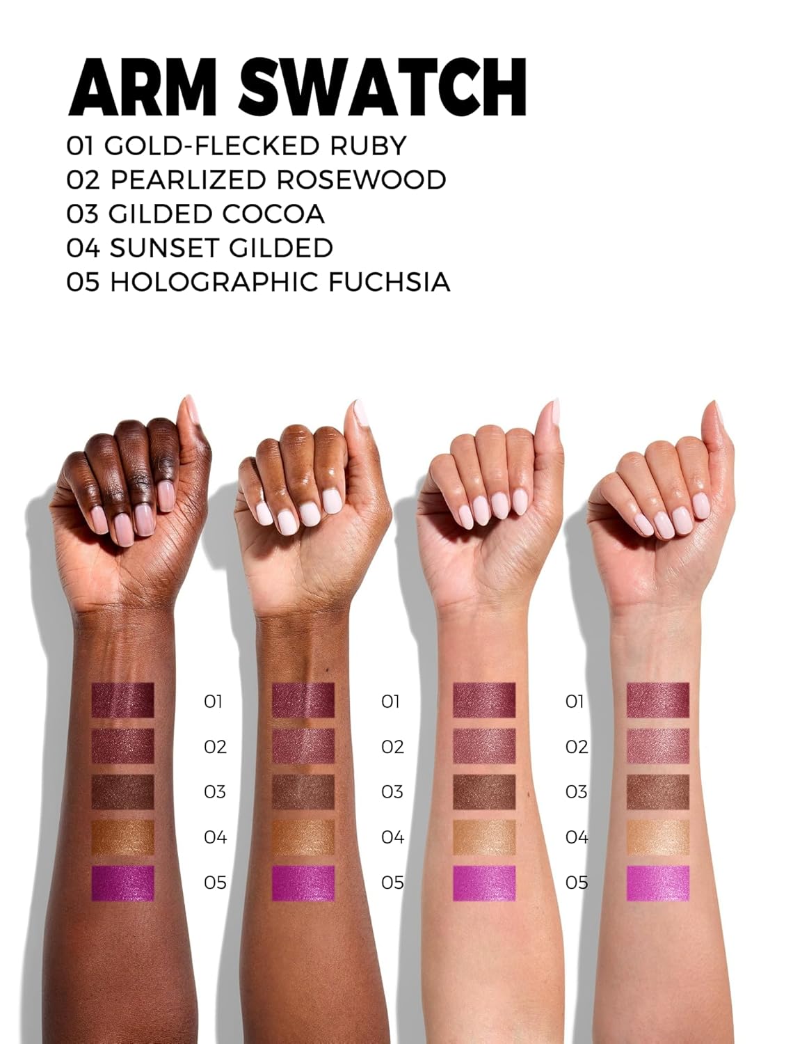 Thumbnail 6 de Anglicolor Glitzer Metallic Lippenstift „04 SUNSET GILDED“ – pflegender, cremiger Satin-Look mit Metallic-Glanz