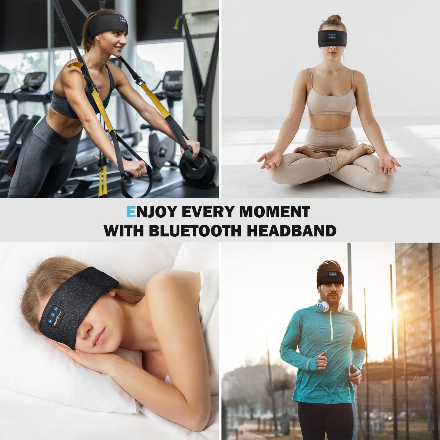 Thumbnail 6 de MUSICOZY Sleep Headphones Bluetooth 5.4 headband