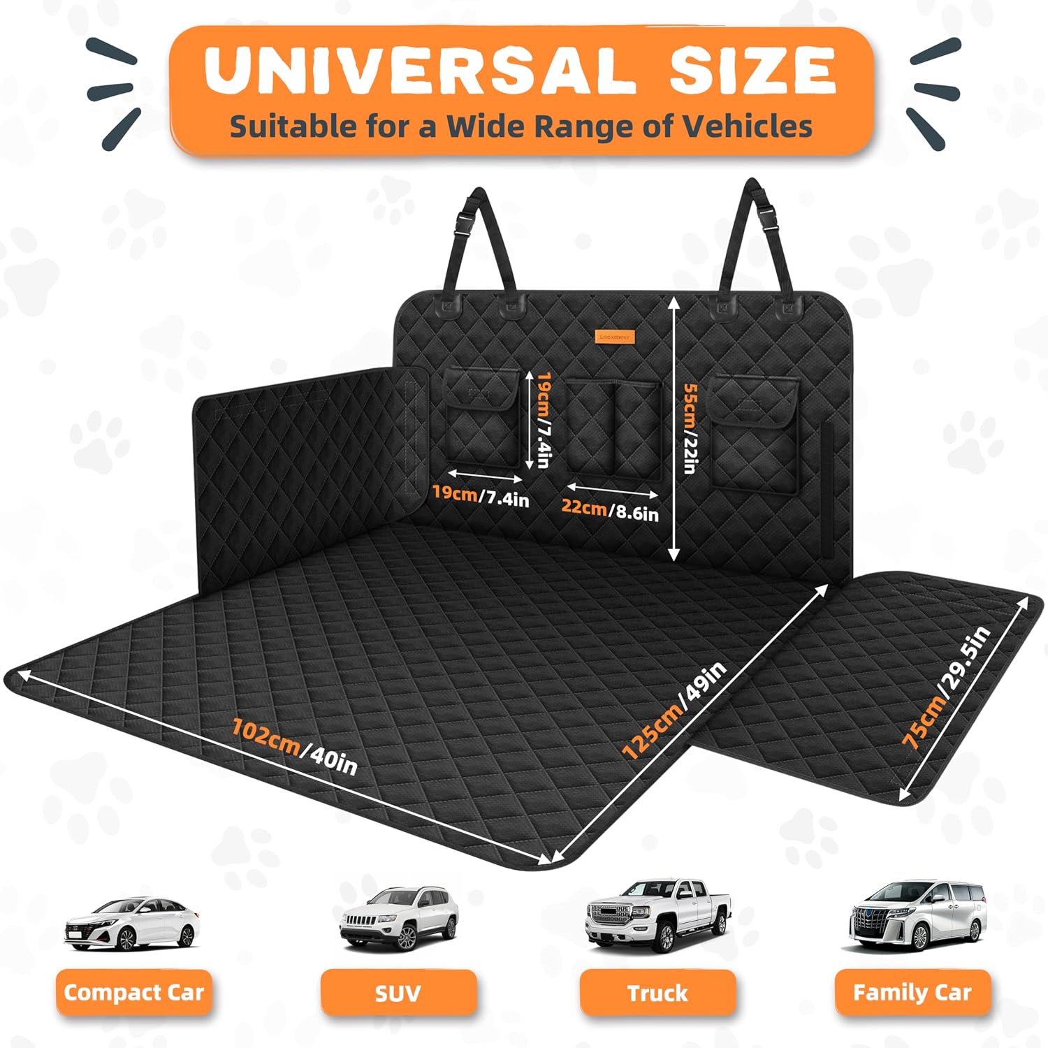 Thumbnail 5 de Looxmeer Car Boot Protector dog trunk liner