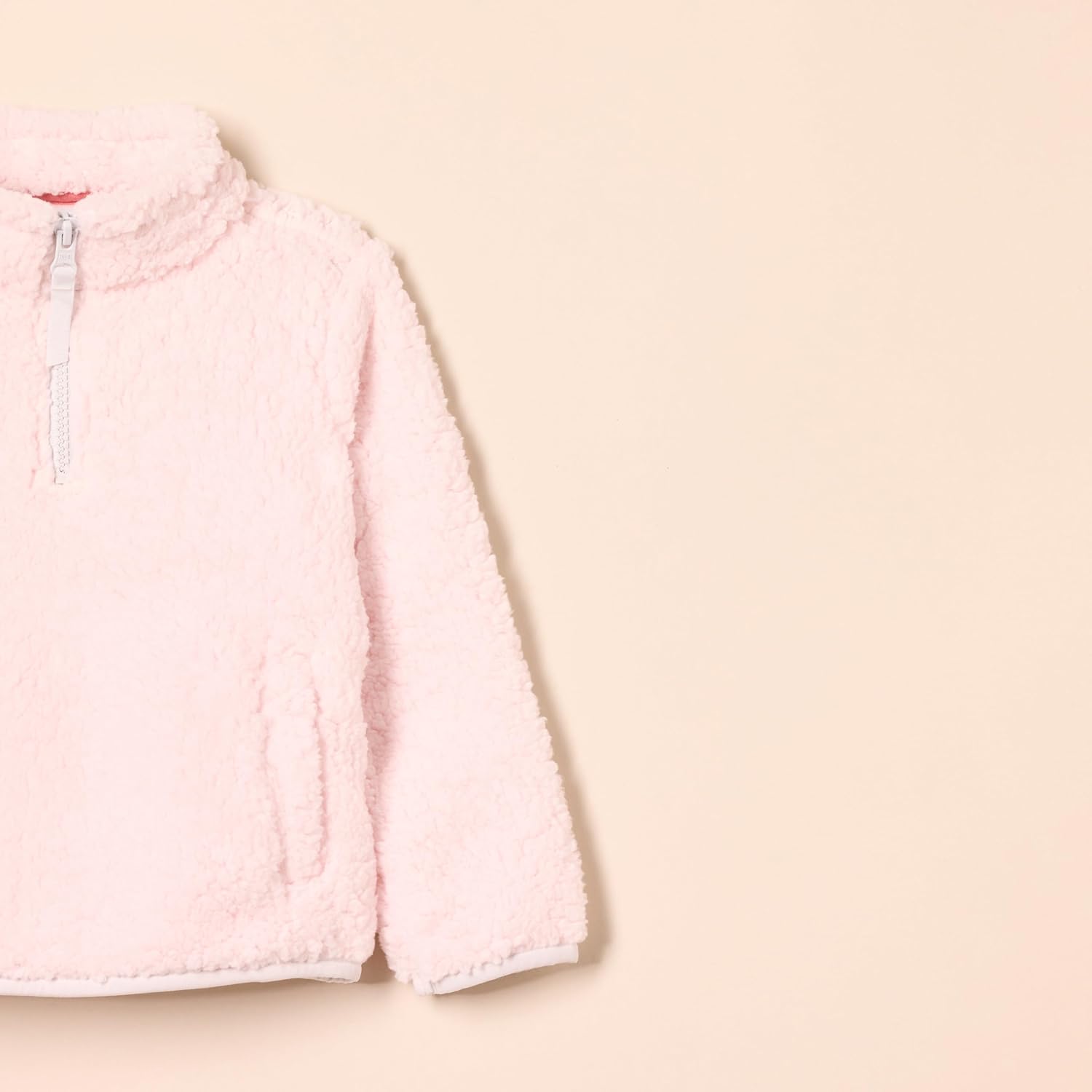Thumbnail 1 de Amazon Essentials Mädchen Sherpa-Fleece-Jacke mit Viertelreißverschluss