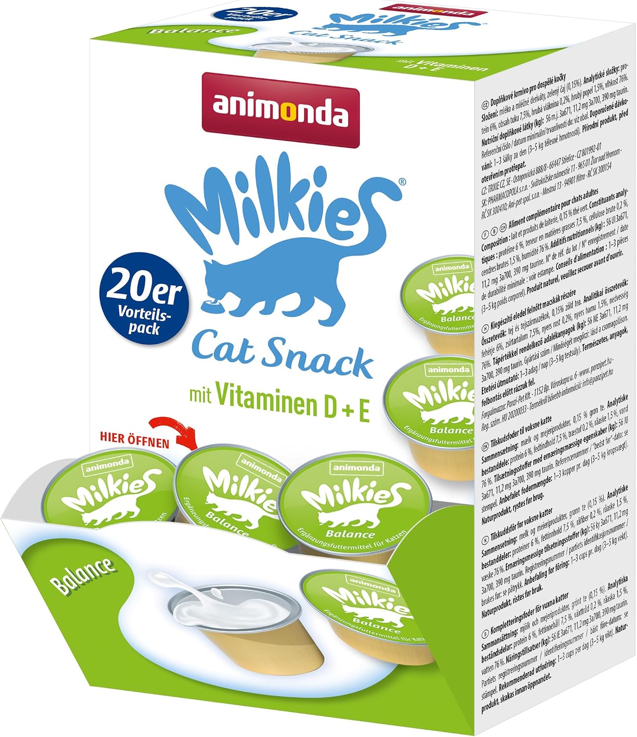 Thumbnail 6 de animonda Milkies Harmony 12×30g Katzensnack 🐱