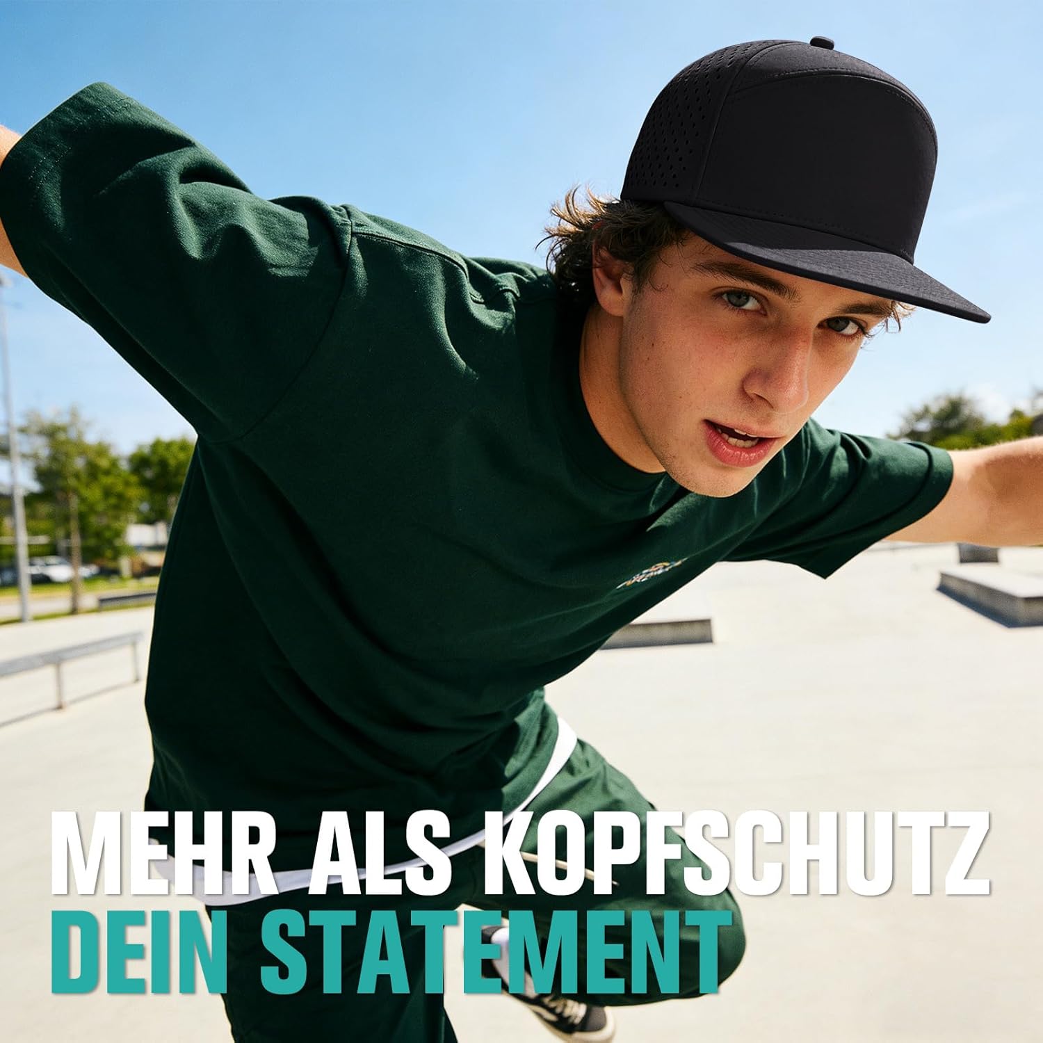 Thumbnail 6 de AOPREL Baseball Cap Herren mit flacher Krempe – wasserabweisend, atmungsaktiv & verstellbar