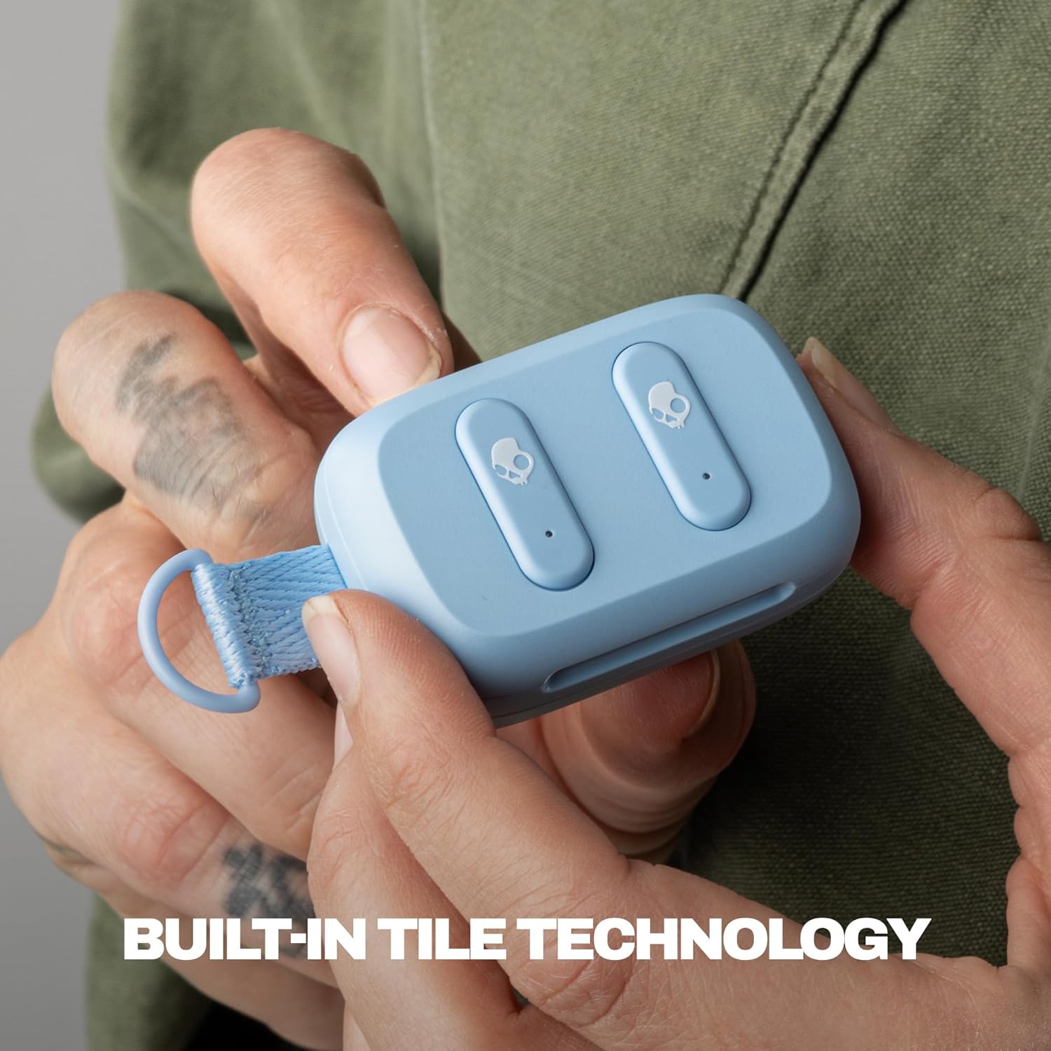 Detalle 2 de Skullcandy Dime 3 Wireless Earbuds : écoute sans fil Bluetooth avec réduction de bruits et Stay-Aware