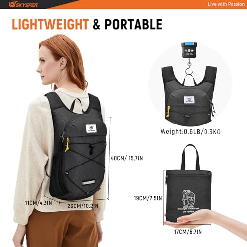 Detalle 2 de SKYSPER Foldable Hiking Backpack 10L