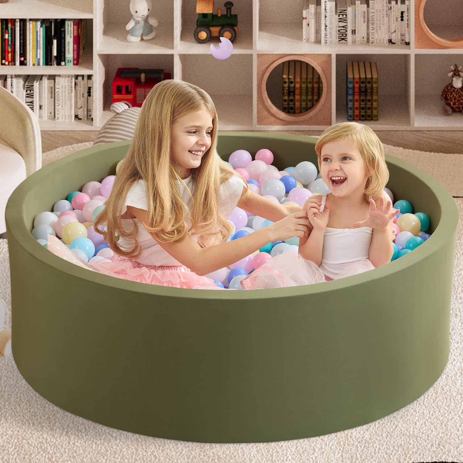 Detalle 2 de Zedachica Toddler Ball Pit 47x15
