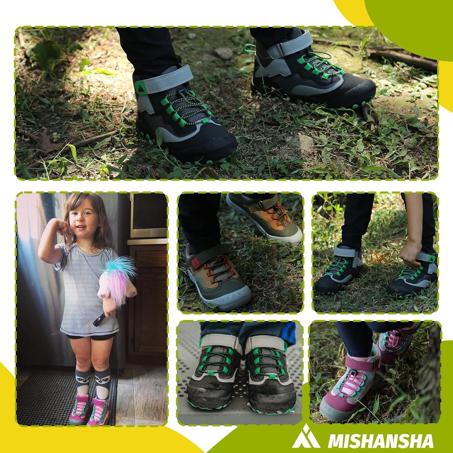 Thumbnail 6 de Mishansha Kids Hiking Boots: Breathable, Protective, and Ready for Outdoor Adventures