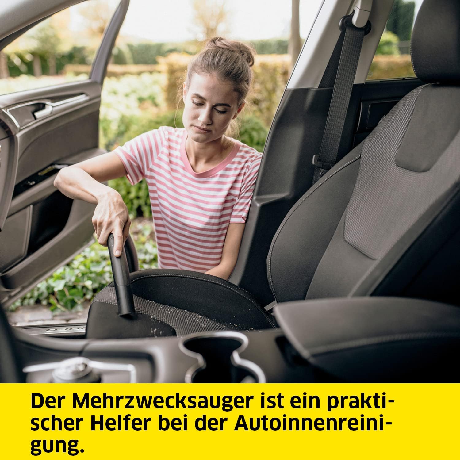 Detalle de Kärcher Aspirador WD 2 Plus: seco, húmedo y soplado 🧹