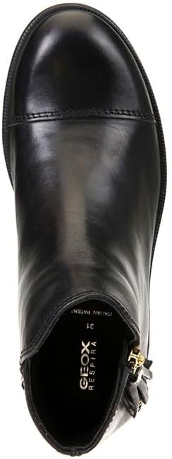 Detalle 2 de Geox Women’s Jr Agata CAnkle Boots with breathable outsole and zip fastening