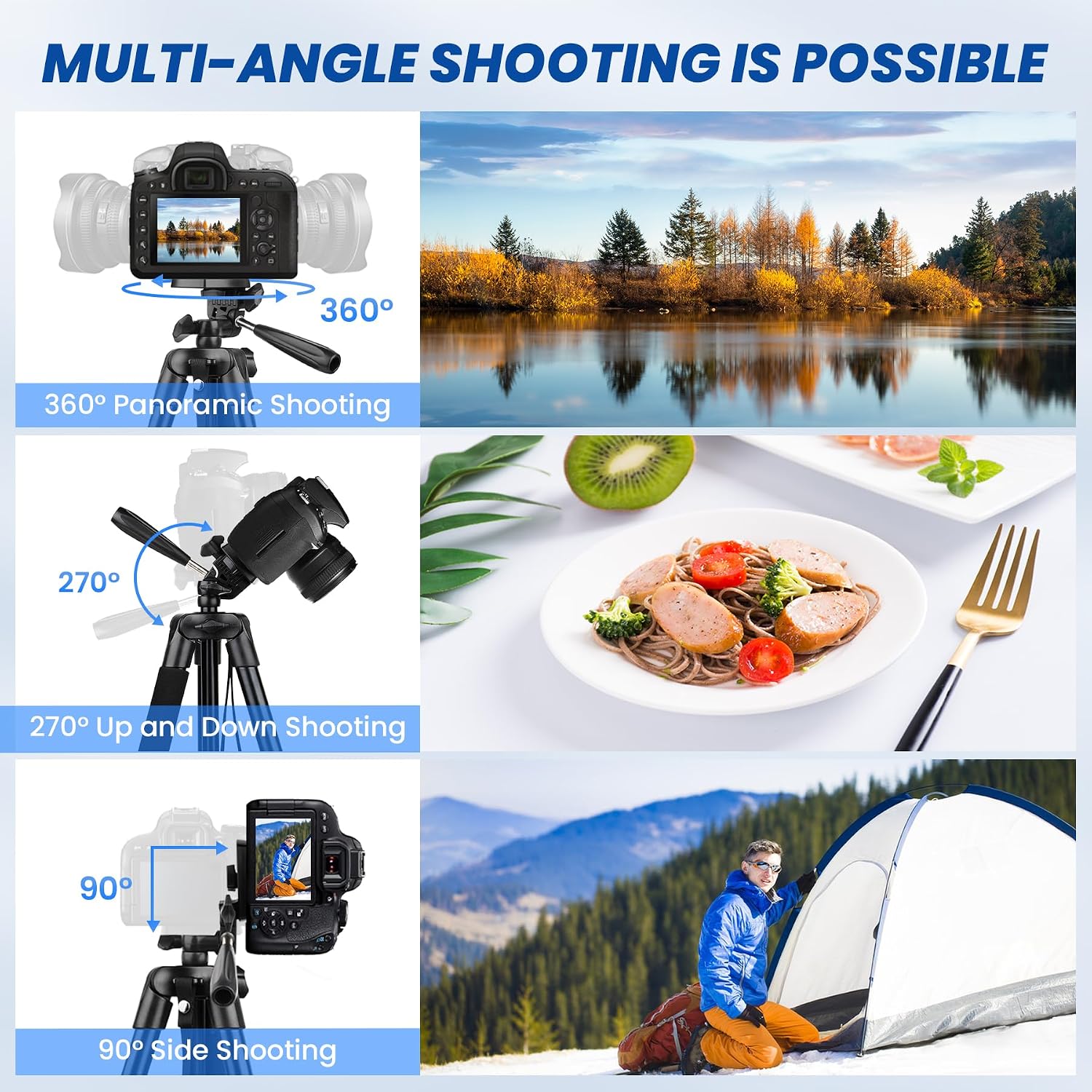 Thumbnail 4 de Victiv 64" Tripod for iPhone — lightweight phone tripod