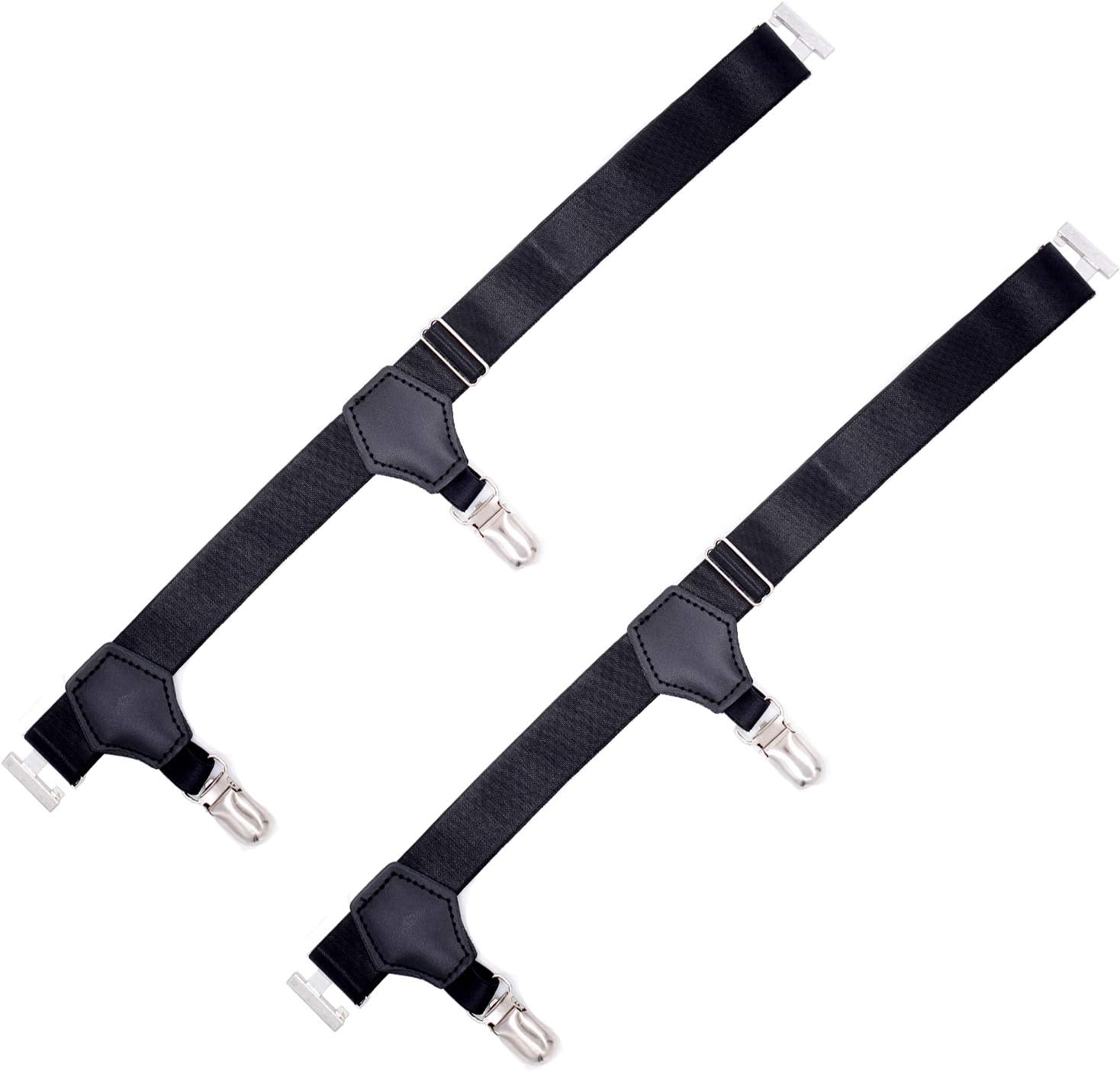 DonDon Tirantes ajustables para calcetines