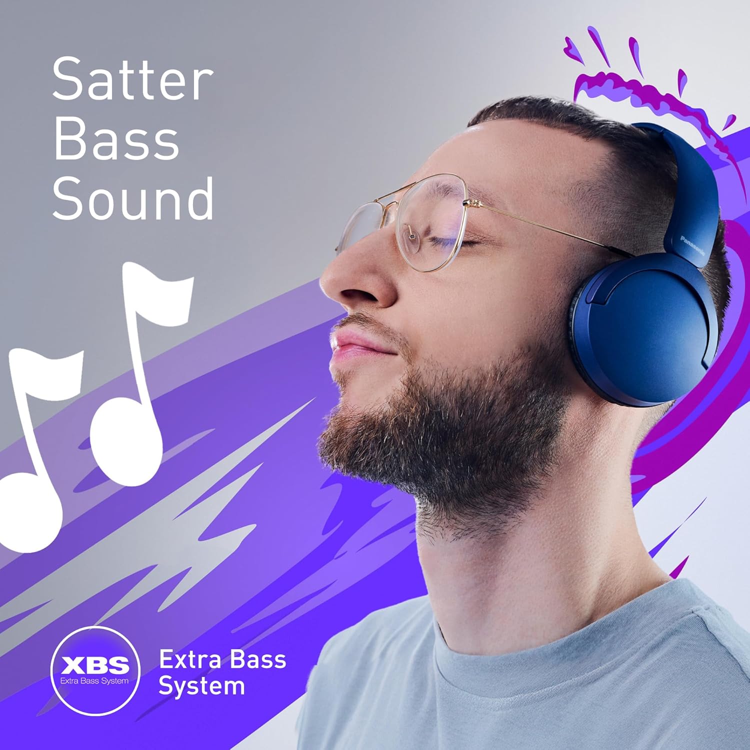 Thumbnail 5 de Panasonic HF630B On-Ear Kopfhörer, 72 Std. Wiedergabe