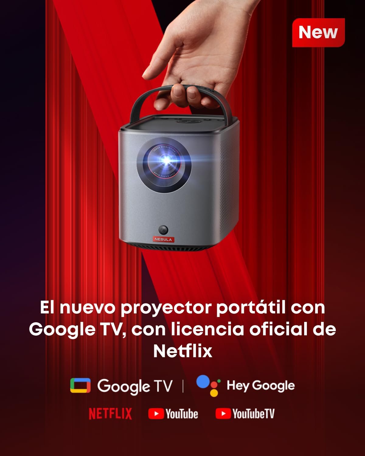 Thumbnail 1 de Nebula Mars 3 Air proyector portátil 1080p