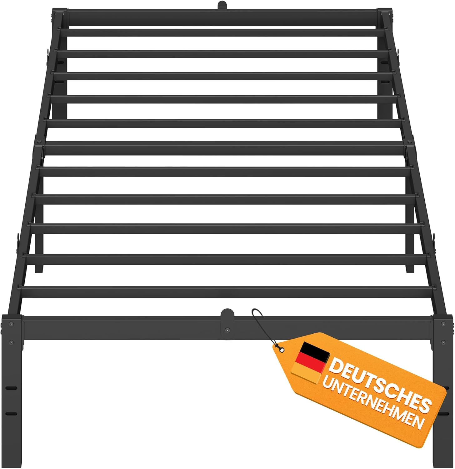 Thumbnail 6 de VASAGLE Doppelbettgestell RMB154BD01 für 140 x 200 cm Metallbett mit Unterbettaufbewahrung