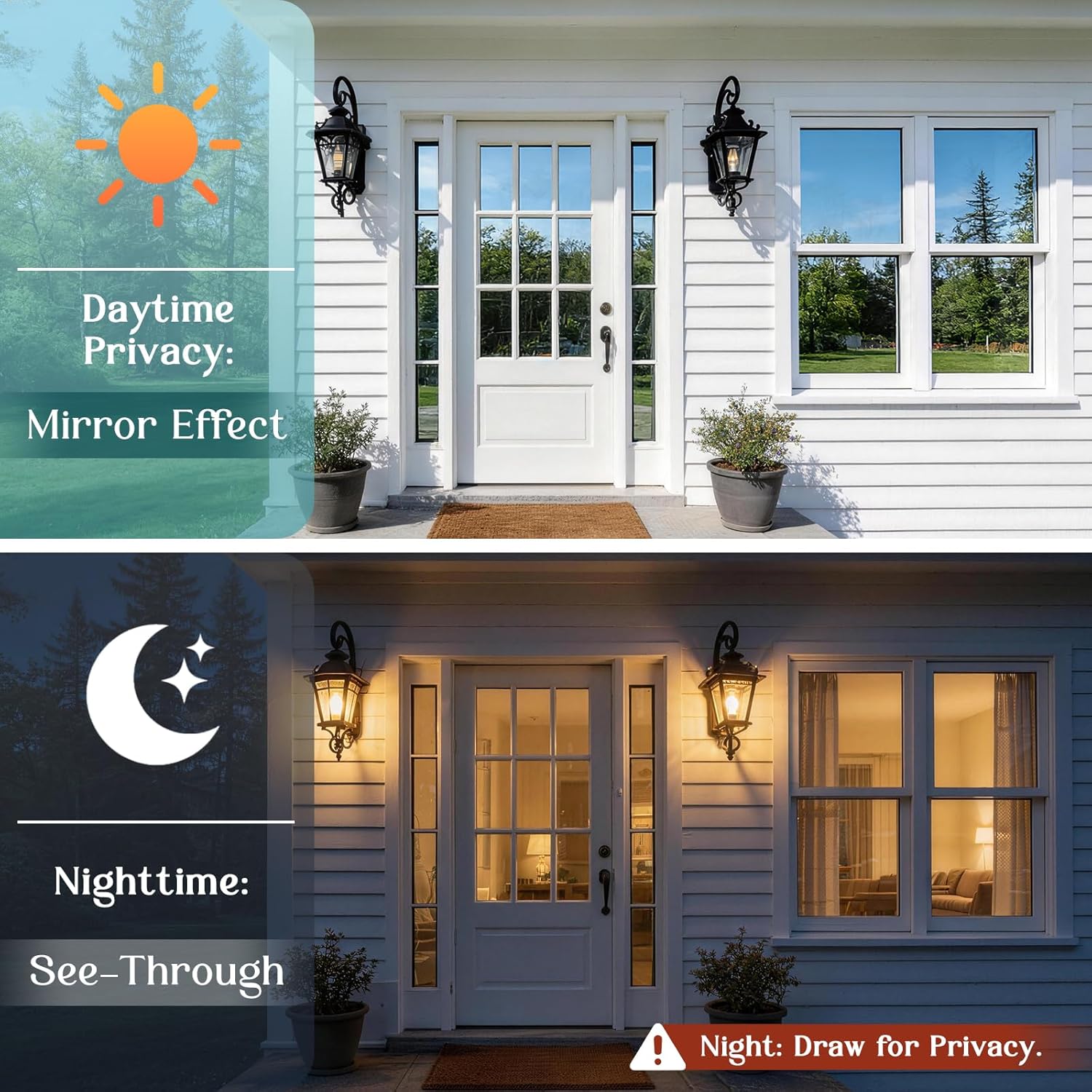 Thumbnail 3 de Haton Heat Reflective Window Film Privacy for Glass Windows – 90x200cm