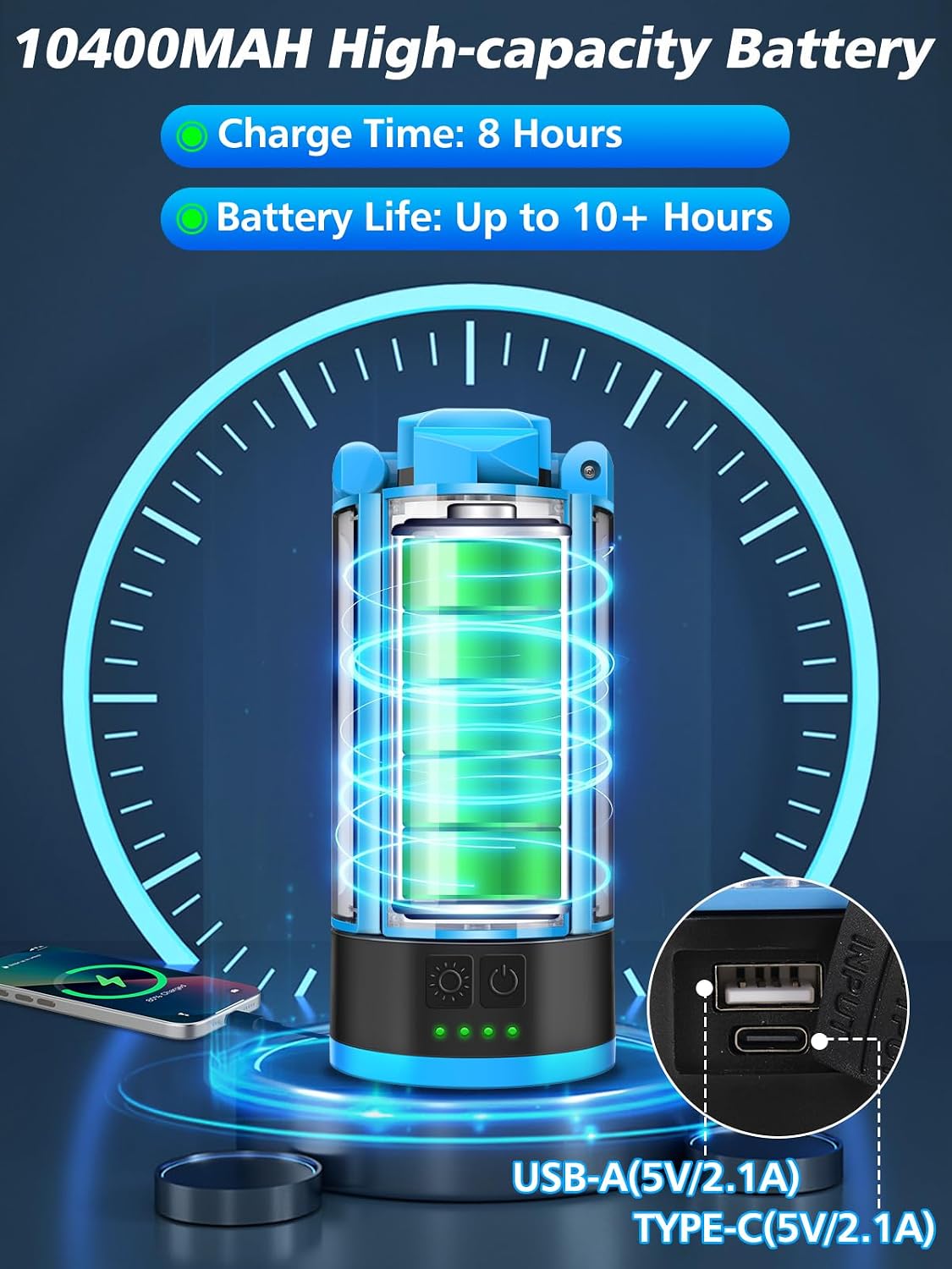 Thumbnail 4 de CORESLUX Rechargeable Camping Light 10400mAh