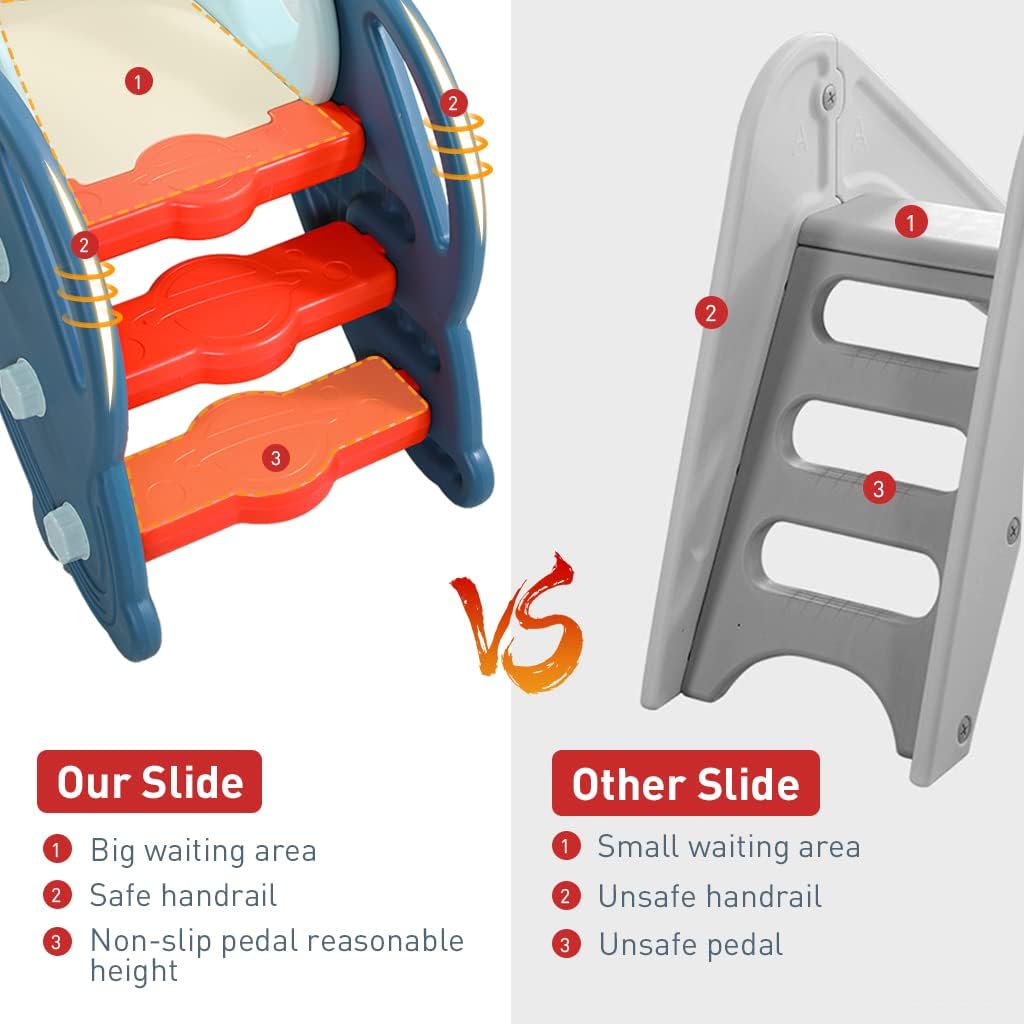 Detalle de Onasti Toddler Slide with HDPE and PP
