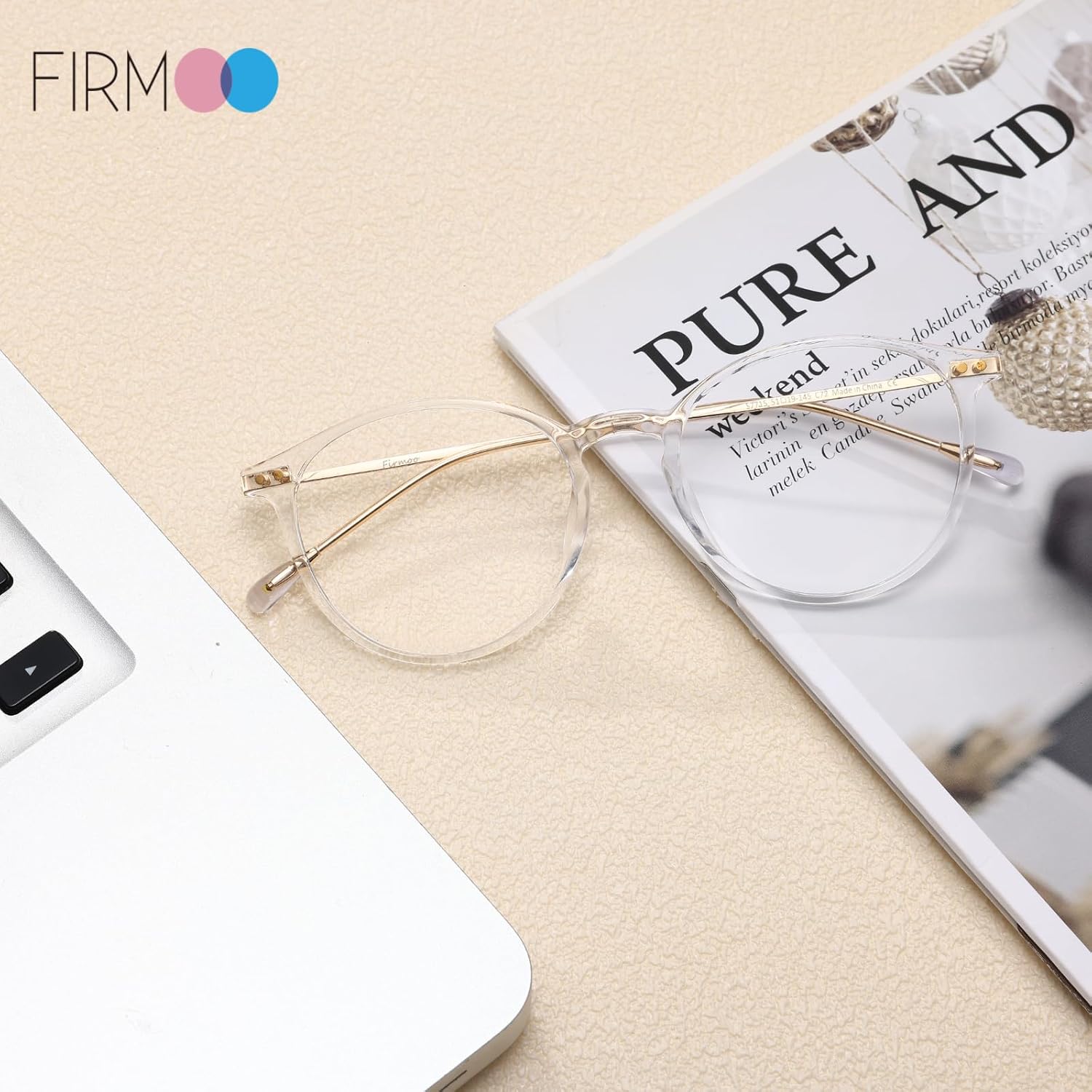 Thumbnail 6 de Firmoo Blaulichtfilter Brille (ohne Sehstärke) TR Vollrand – entspiegelt, unisex