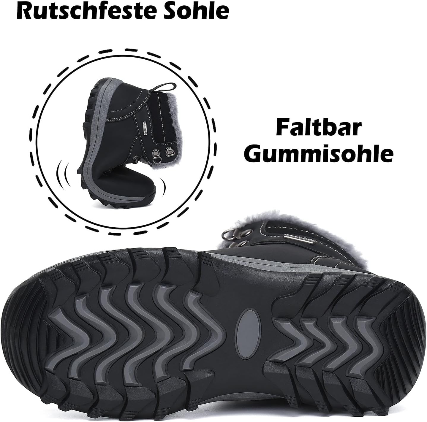 Thumbnail 5 de Mishansha Kinder Winterschuhe Gr.24-36