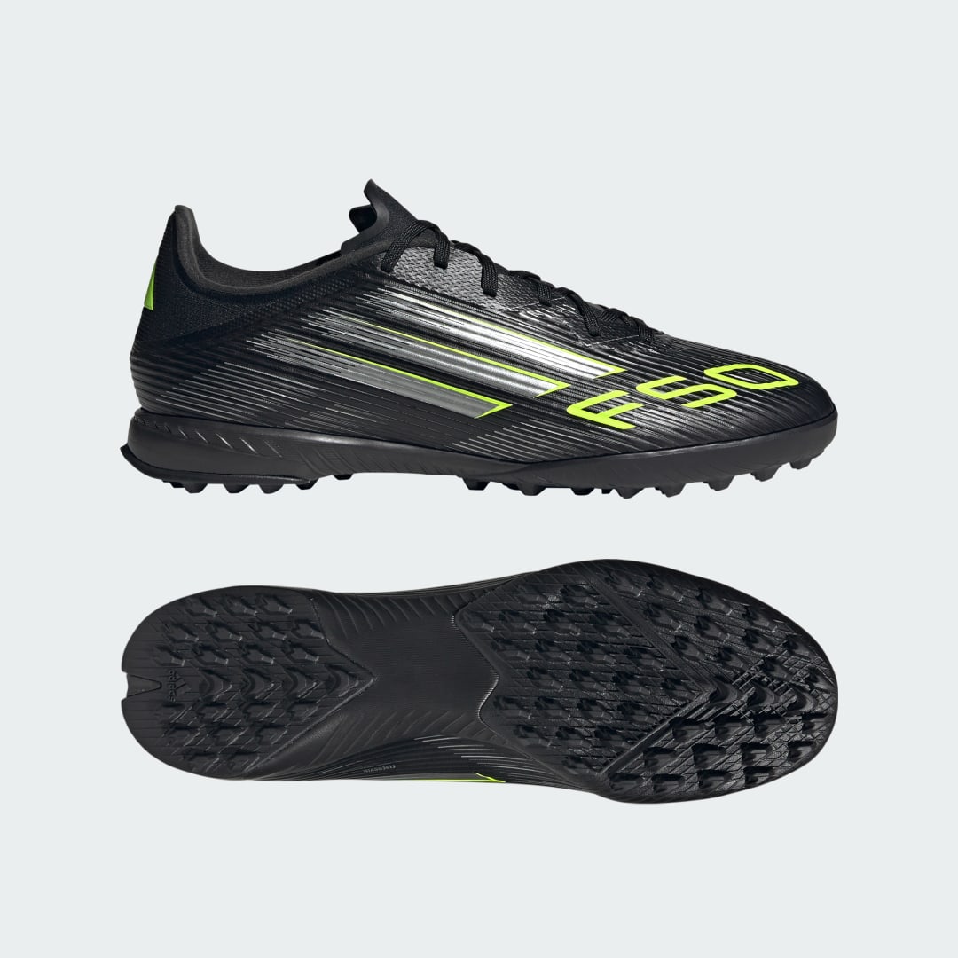 Detalle de Bota de fútbol Adidas F50 League moqueta – negro