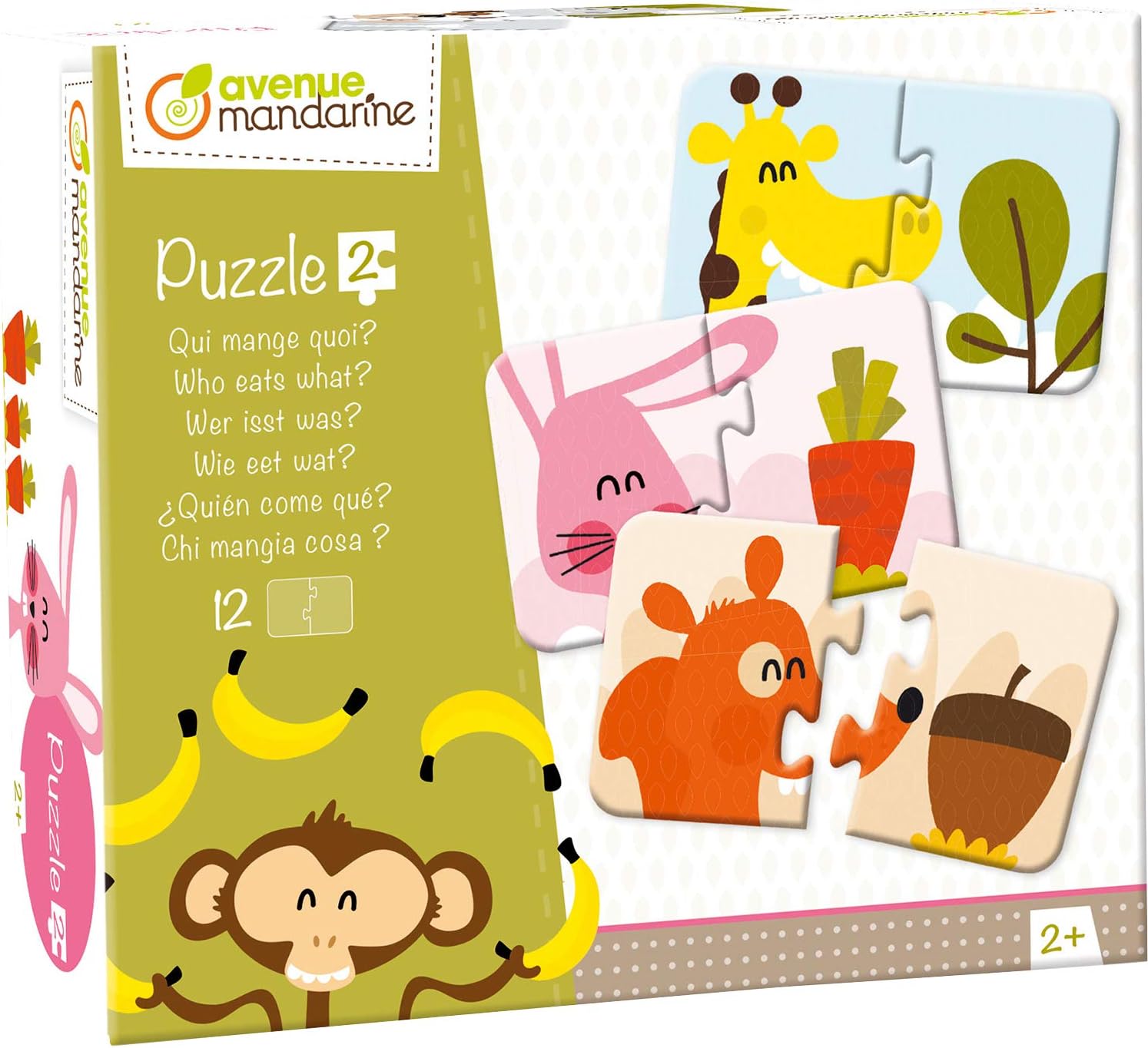 Thumbnail 4 de MY MANDARINE 52593O – Boîte éducative de 28 puzzles alphabétiques pour 4 ans et plus