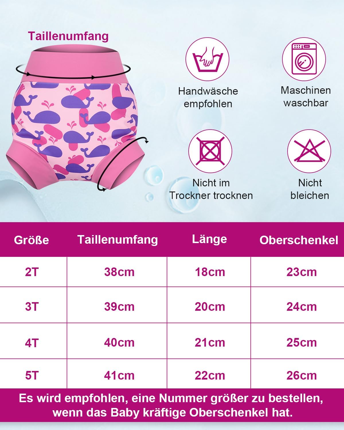Thumbnail 5 de Flyish Direct Schwimmwindel Baby L/4T