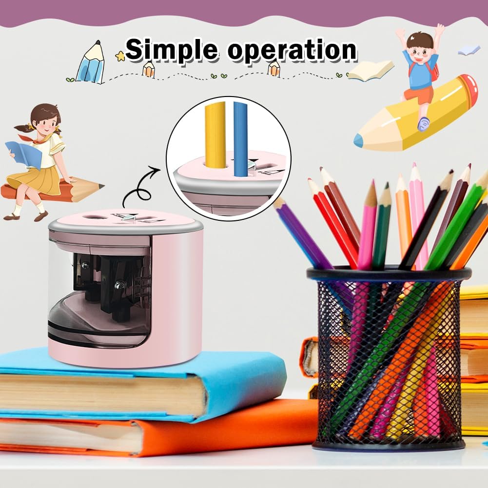 Thumbnail 4 de Elektrischer Bleistiftspitzer 5 Sekunden ✏️