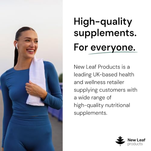 Thumbnail 6 de New Leaf L-Lysine Tablets 2000mg – 2 Month Supply, 120 Vegan Tablets, Made in the UK