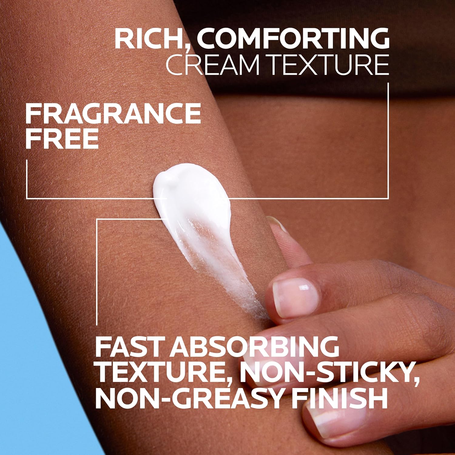 Detalle de La Roche-Posay Lipikar AP+MAX Triple Repair Body Cream: Deep Hydration for Extremely Dry Skin