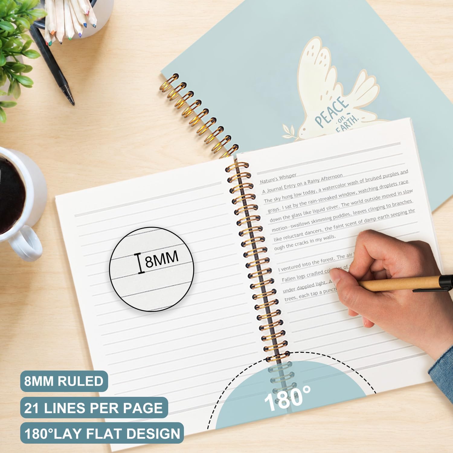 Detalle de MDFURDG Spiral Notebook, 5.5 x 8.3