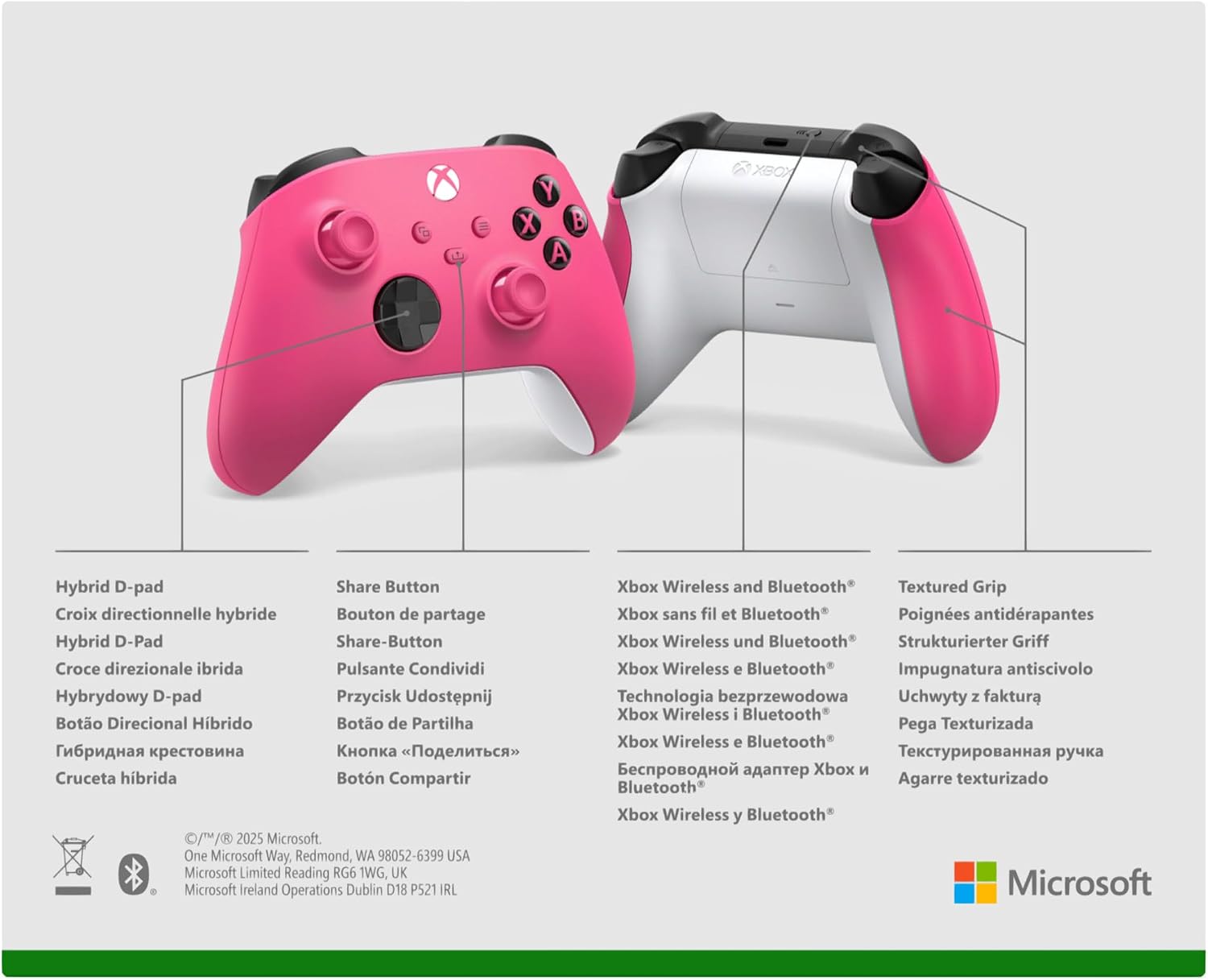 Thumbnail 6 de Xbox Wireless Controller Deep Pink, wireless gaming
