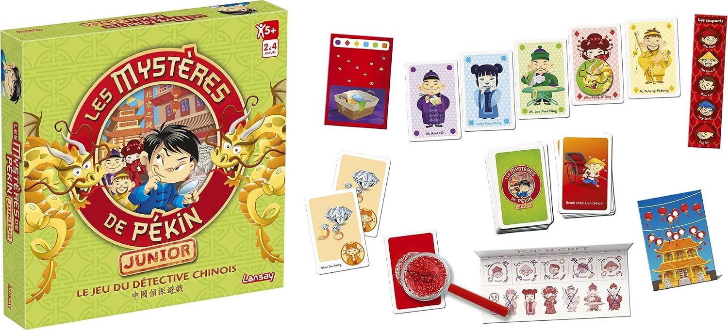 Thumbnail 1 de Lansay – Les Mystères de Pékin Junior, jeu coopératif dès 5 ans