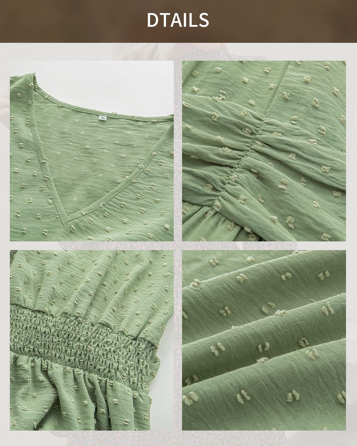 Thumbnail 4 de BebreezChic Sommerkleid Damen Lang Boho Elegant