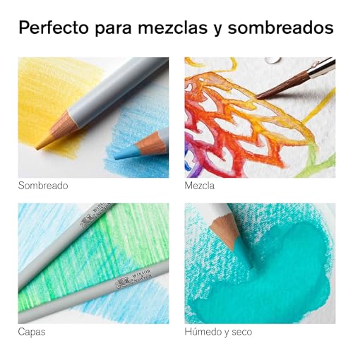 Thumbnail 4 de Crayons aquarelle Winsor & Newton X48
