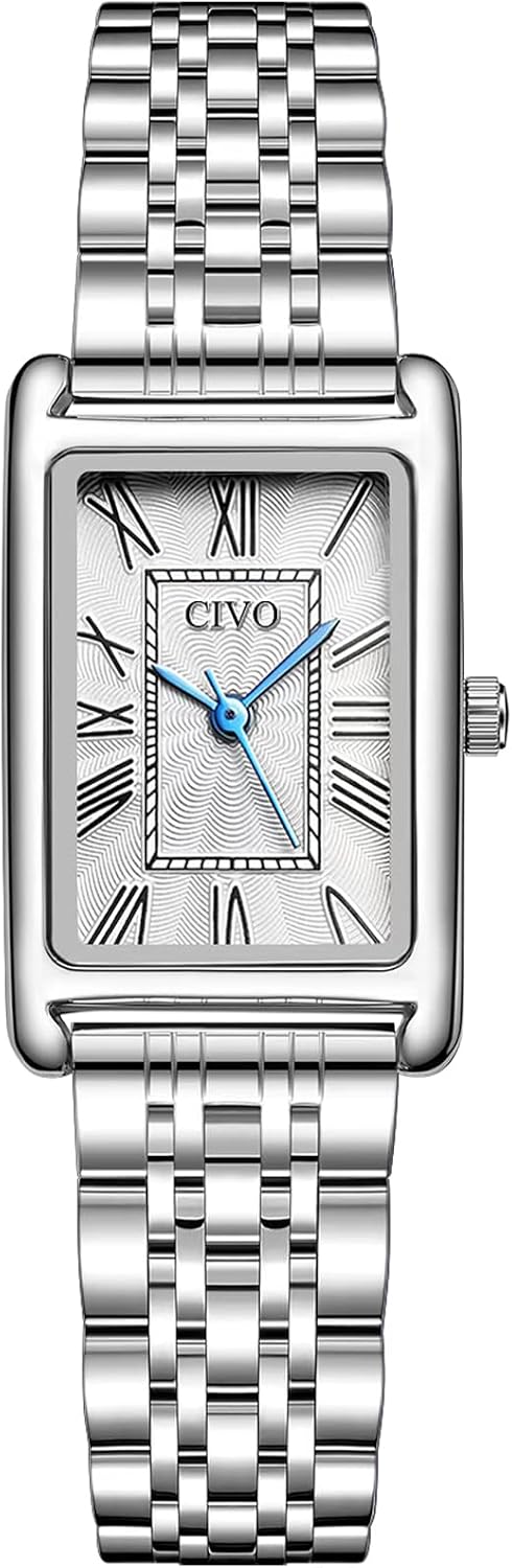 CIVO Vintage Armbanduhr für Damen 20 x 25 mm
