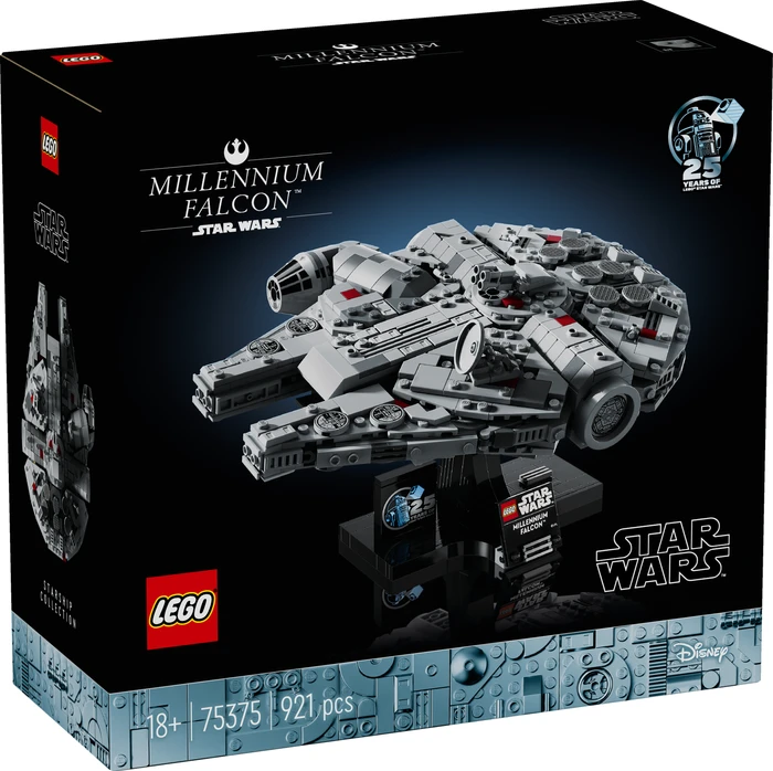 Thumbnail 10 de LEGO Star Wars Millennium Falke 75375 – detailgetreuer UCS-Style Nachbau für erwachsene Sammler