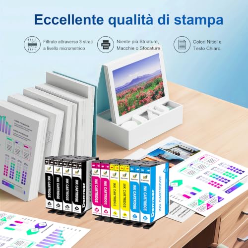 Detalle 2 de Denvoer cartucce compatibili 604XL