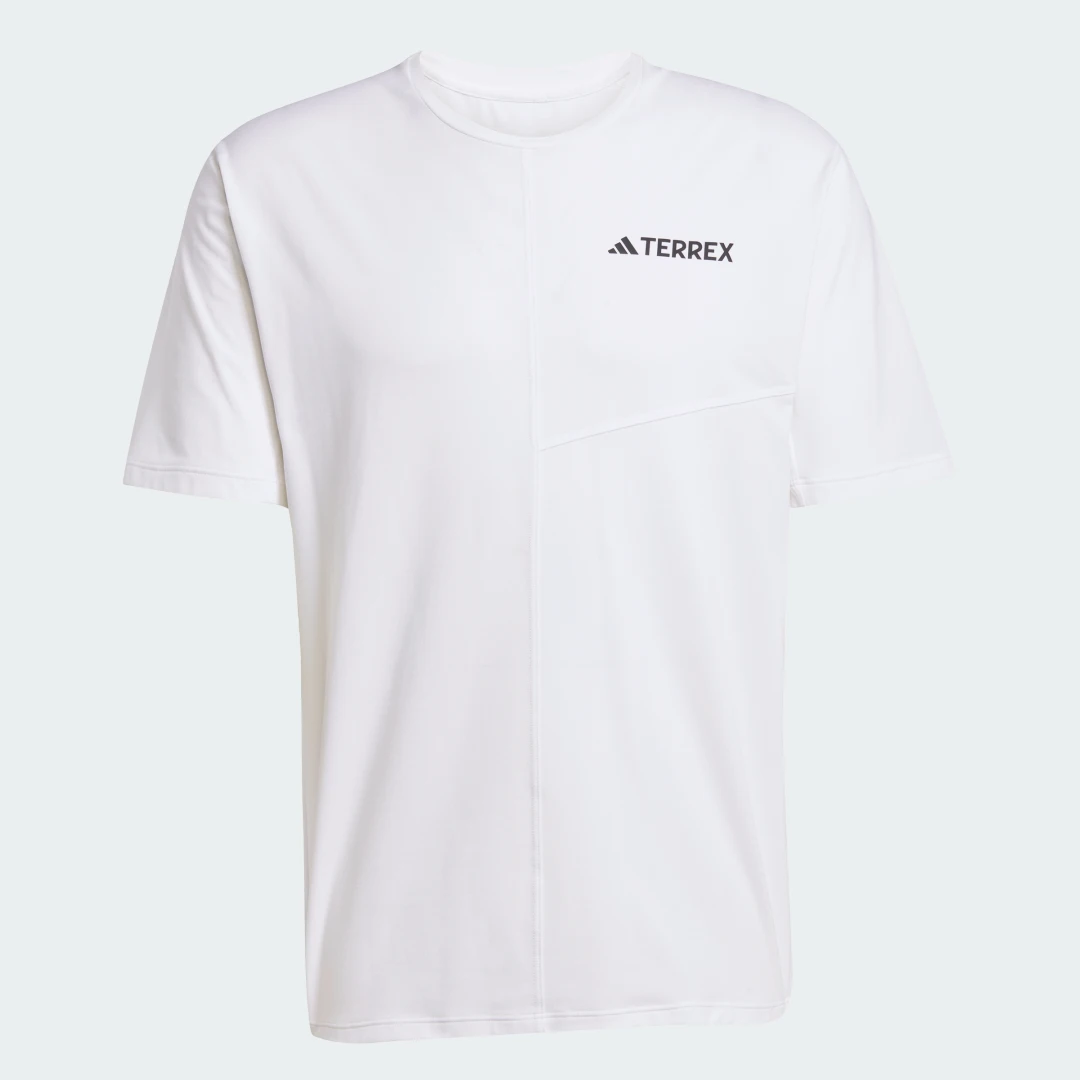 Detalle 2 de Camiseta Terrex Multi Climacool de Adidas (blanca)