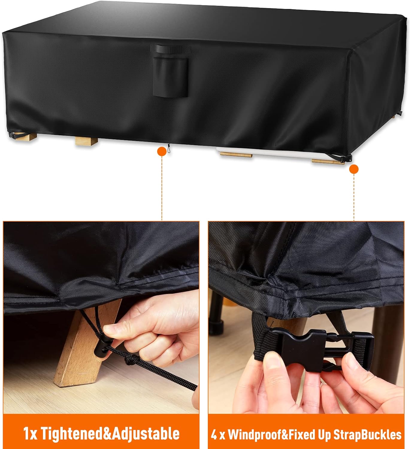 Detalle 2 de Outdoor Furniture Cover 108L x 82W in