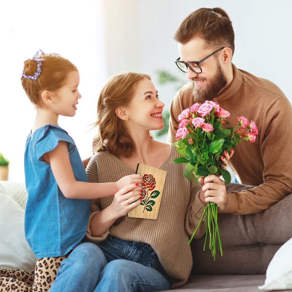 Thumbnail 4 de Vicloon Biglietto Auguri in Legno 💌