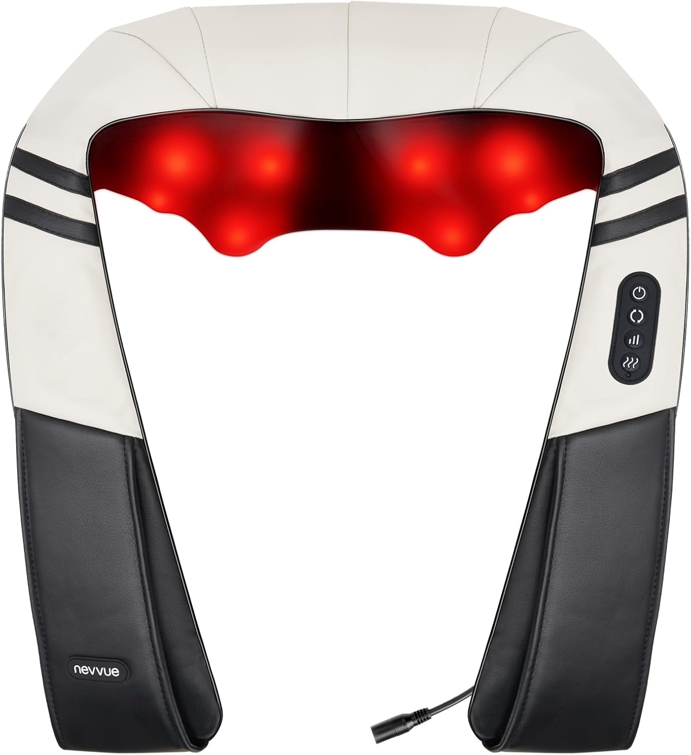 Imagen de Nevvue Masajeador Cervical y Espalda 8 nodos 4D en OfertitasTOP