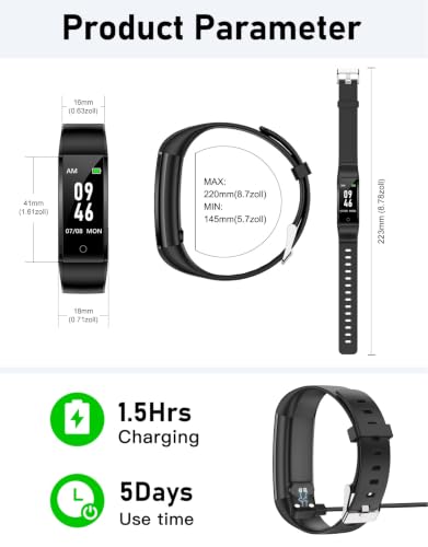 Detalle de GRV Orologio Contapassi da Polso senza Bluetooth e APP – Semplice da usare